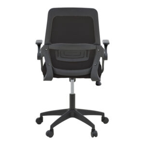 Καρέκλα γραφείου Reji pakoworld mesh ύφασμα μαύρο 58x60x89-99εκ – 069-000092