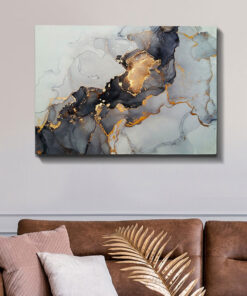 Πίνακας σε καμβά PWF-0301 pakoworld με ψηφιακή εκτύπωση 70x3x50εκ – 071-000873