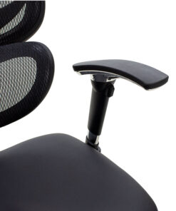 Καρέκλα γραφείου διευθυντή Freedom pakoworld Premium Quality μαύρο pu-mesh – 076-000008