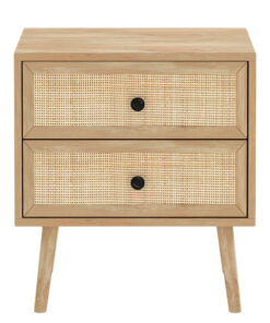 Κομοδίνο Oslo pakoworld sonoma 50x39x55εκ – 086-000002