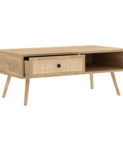 Τραπέζι σαλονιού Oslo pakoworld sonoma 110x59x41,5εκ – 086-000005