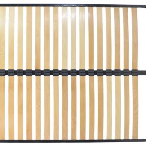 Σομιές μεταλλικός Kort με 17×2 ανατομικές τάβλες 162x195x4εκ – 088-000035