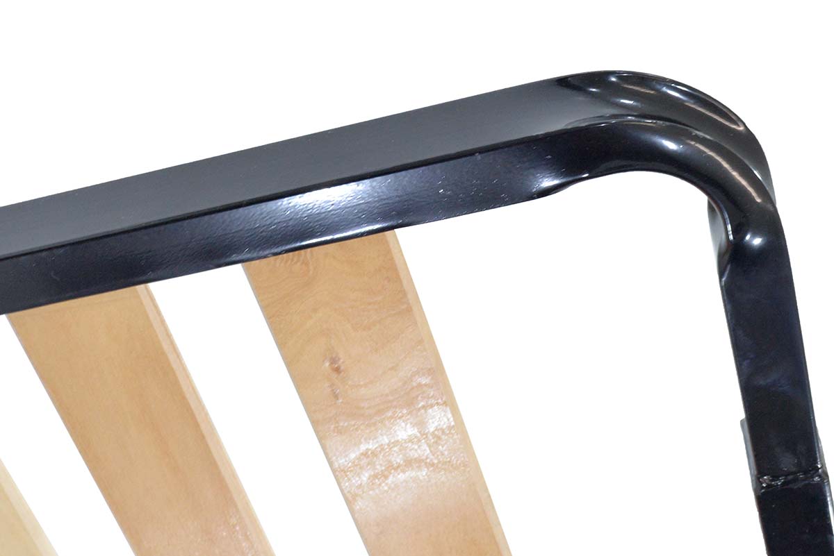 Σομιές μεταλλικός Kort με 17×2 ανατομικές τάβλες 162x195x4εκ – 088-000035