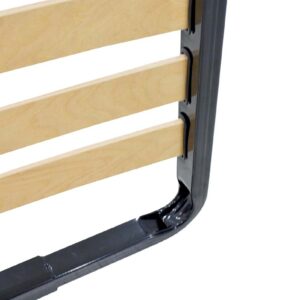 Σομιές μεταλλικός Kort με 17×2 ανατομικές τάβλες 162x195x4εκ – 088-000035