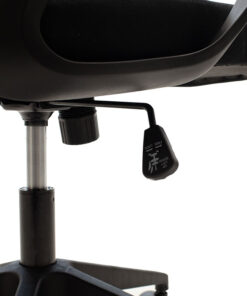 Καρέκλα γραφείου διευθυντή Dolphin pakoworld με ύφασμα mesh χρώμα μαύρο – 090-000004