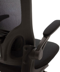 Καρέκλα γραφείου διευθυντή Ergoline pakoworld ύφασμα mesh μαύρο – 090-000010