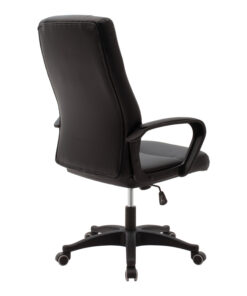 Καρέκλα γραφείου διευθυντή Roby pakoworld με pu χρώμα μαύρο – 090-000012