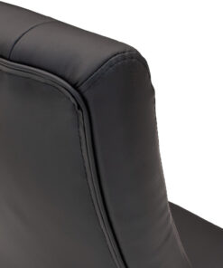 Καρέκλα γραφείου διευθυντή Roby pakoworld με pu χρώμα μαύρο – 090-000012