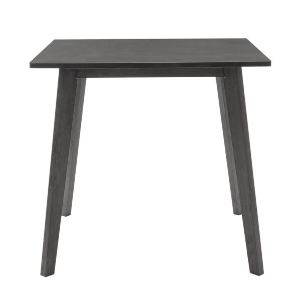 Τραπέζι Benson pakoworld MDF σε rustic grey απόχρωση 80x80x75εκ – 097-000002