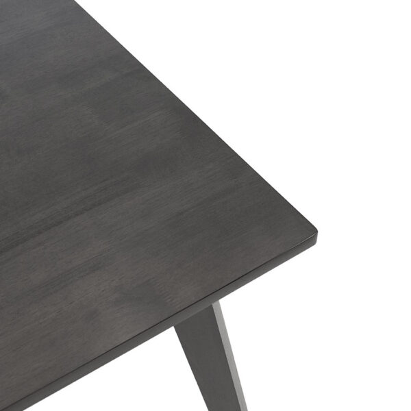 Τραπέζι Benson pakoworld MDF σε rustic grey απόχρωση 80x80x75εκ – 097-000002