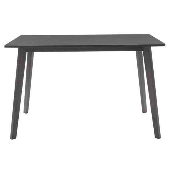 Τραπέζι Benson pakoworld MDF σε rustic grey απόχρωση 120x75x75εκ – 097-000004