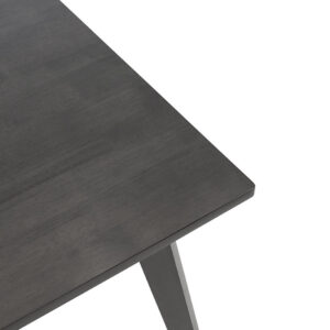 Τραπέζι Benson pakoworld MDF σε rustic grey απόχρωση 120x75x75εκ – 097-000004