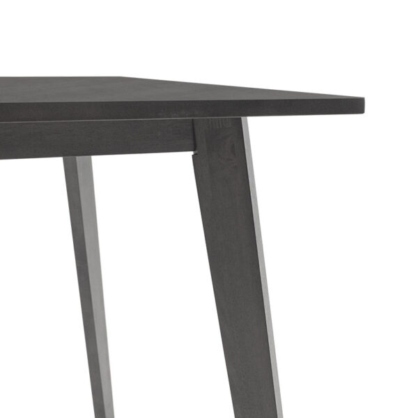 Τραπέζι Benson pakoworld MDF σε rustic grey απόχρωση 120x75x75εκ – 097-000004