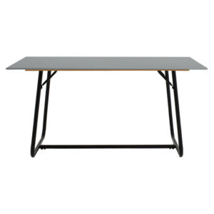 Τραπέζι Revello pakoworld sintered stone μαύρο μαρμάρου-μαύρο 150x90x75εκ – 101-000075