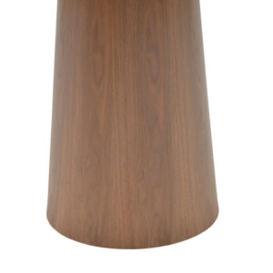 Τραπέζι Kayano pakoworld καρυδί mdf Φ120×72εκ – 101-000113