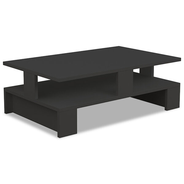 Coffee table Mansu pakoworld in antracite color 80x50x27,5cm 119-000760
