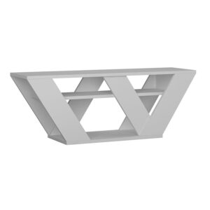 Έπιπλο τηλεόρασης Pipralla pakoworld λευκό 110x30x40εκ – 119-001081