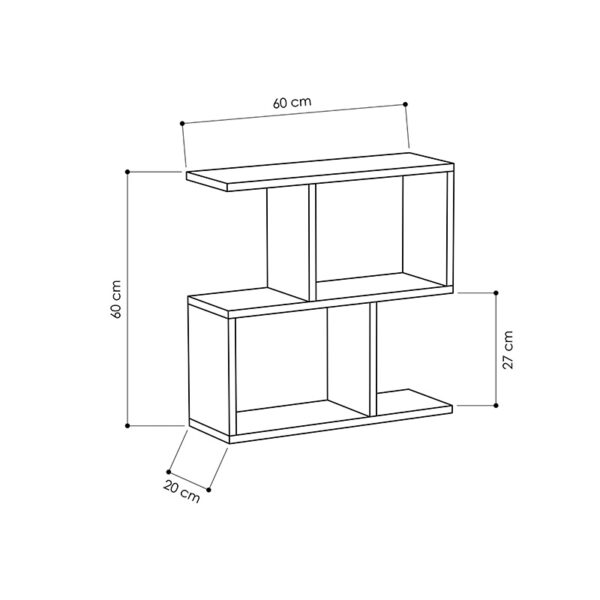 Βοηθητικό τραπέζι Homemania pakoworld γκρι antique 60x20x60εκ – 119-001088