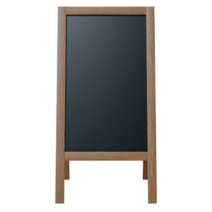 Stand μενού Felex pakoworld καρυδί-μαύρο 50x25x100εκ – 120-000162