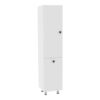 Cabinet Gingo pakoworld melamine white 33x35x159cm 120-000383