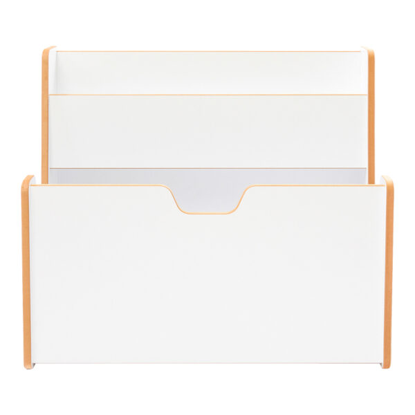 Ραφιέρα Crane pakoworld λευκό mdf 57x34x55εκ – 120-000422