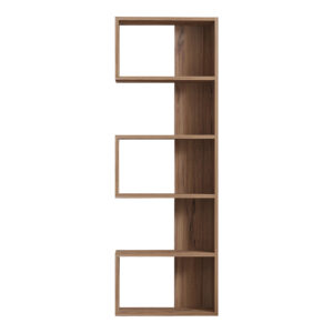 Βιβλιοθήκη Cascade pakoworld σε sonoma  απόχρωση 51.8x22x150εκ – 120-000520
