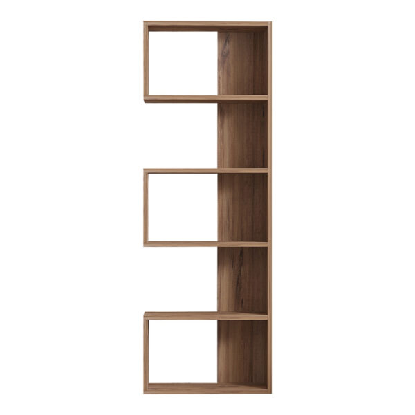 Βιβλιοθήκη Cascade pakoworld σε sonoma  απόχρωση 51.8x22x150εκ – 120-000520