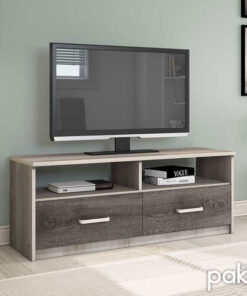 Έπιπλο τηλεόρασης OLYMPUS pakoworld χρώμα castillo-toro 120×39,5×50εκ – 123-000018