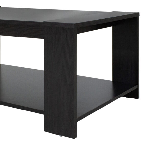 Τραπέζι σαλονιού OLYMPUS pakoworld χρώμα wenge 110x51x42,5εκ – 123-000038