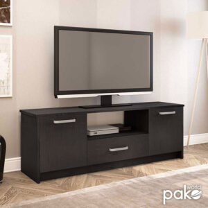 Έπιπλο τηλεόρασης OLYMPUS pakoworld χρώμα wenge 144x39x50,5εκ – 123-000042