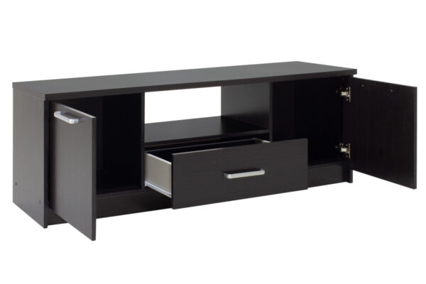 Έπιπλο τηλεόρασης OLYMPUS pakoworld χρώμα wenge 144x39x50,5εκ – 123-000042