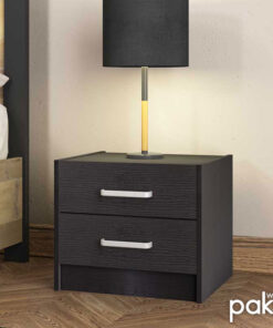 Κομοδίνο OLYMPUS pakoworld χρώμα wenge 47,5×40,5×40,5εκ. – 123-000051