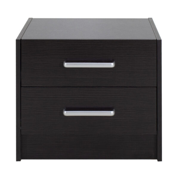 Κομοδίνο OLYMPUS pakoworld χρώμα wenge 47,5×40,5×40,5εκ. – 123-000051