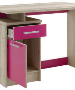 Γραφείο εργασίας Looney pakoworld χρώμα castillo-ροζ 100x55x75εκ – 123-000081