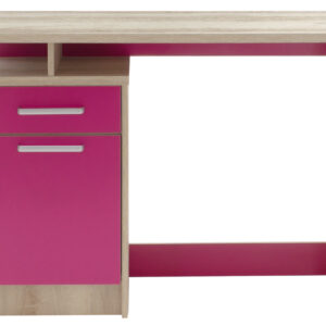 Γραφείο εργασίας Looney pakoworld χρώμα castillo-ροζ 100x55x75εκ – 123-000081