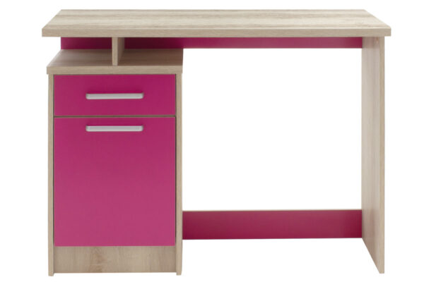 Γραφείο εργασίας Looney pakoworld χρώμα castillo-ροζ 100x55x75εκ – 123-000081