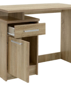 Γραφείο εργασίας Looney pakoworld χρώμα sonoma 100x55x75εκ – 123-000084