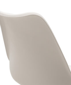 Καρέκλα γραφείου εργασίας Gaston II pakoworld PP-PU λευκό – 127-000023