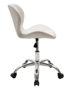 Καρέκλα γραφείου εργασίας Frea II pakoworld PU λευκό – 127-000028