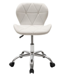 Καρέκλα γραφείου εργασίας Frea II pakoworld PU λευκό – 127-000028