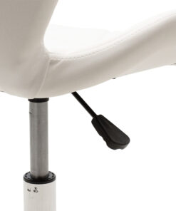 Καρέκλα γραφείου εργασίας Frea II pakoworld PU λευκό – 127-000028