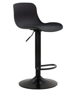 Σκαμπό μπαρ Walden pakoworld PP μαύρο – 127-000087