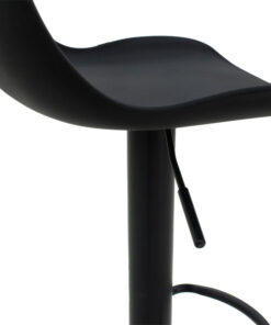 Σκαμπό μπαρ Walden pakoworld PP μαύρο – 127-000087