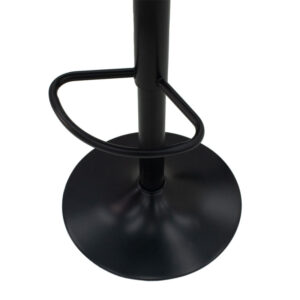 Σκαμπό μπαρ Walden pakoworld PP μαύρο – 127-000087