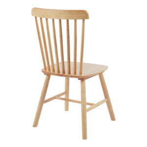Καρέκλα Melia pakoworld rubberwood σε φυσική απόχρωση 45x51x87εκ – 128-000033