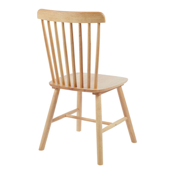 Καρέκλα Melia pakoworld rubberwood σε φυσική απόχρωση 45x51x87εκ – 128-000033