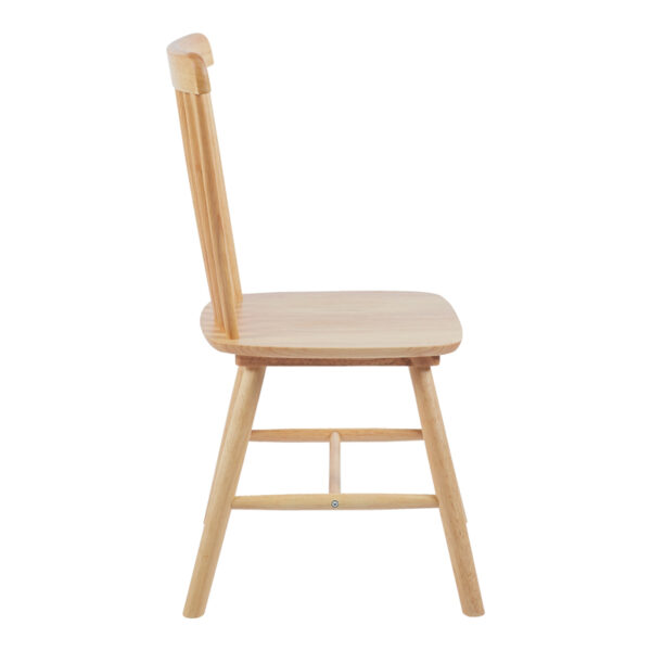 Καρέκλα Melia pakoworld rubberwood σε φυσική απόχρωση 45x51x87εκ – 128-000033