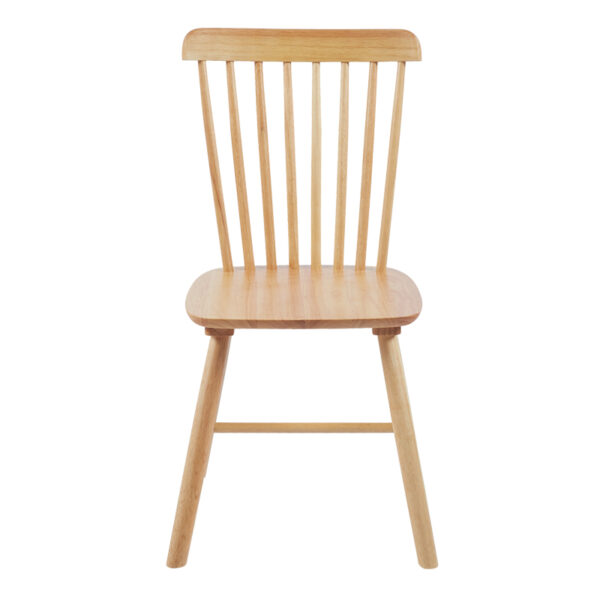 Καρέκλα Melia pakoworld rubberwood σε φυσική απόχρωση 45x51x87εκ – 128-000033