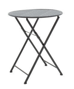 Τραπεζαρία Walen pakoworld σετ 3τεμ μέταλλο μαύρο – 137-000002