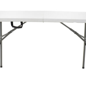 Τραπέζι catering Rodeo pakoworld πτυσσόμενο-βαλίτσα λευκό 122x60x74εκ – 142-000004